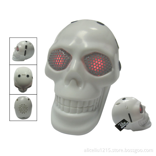Wireless Skull Bluetooth speaker,Skull speaker